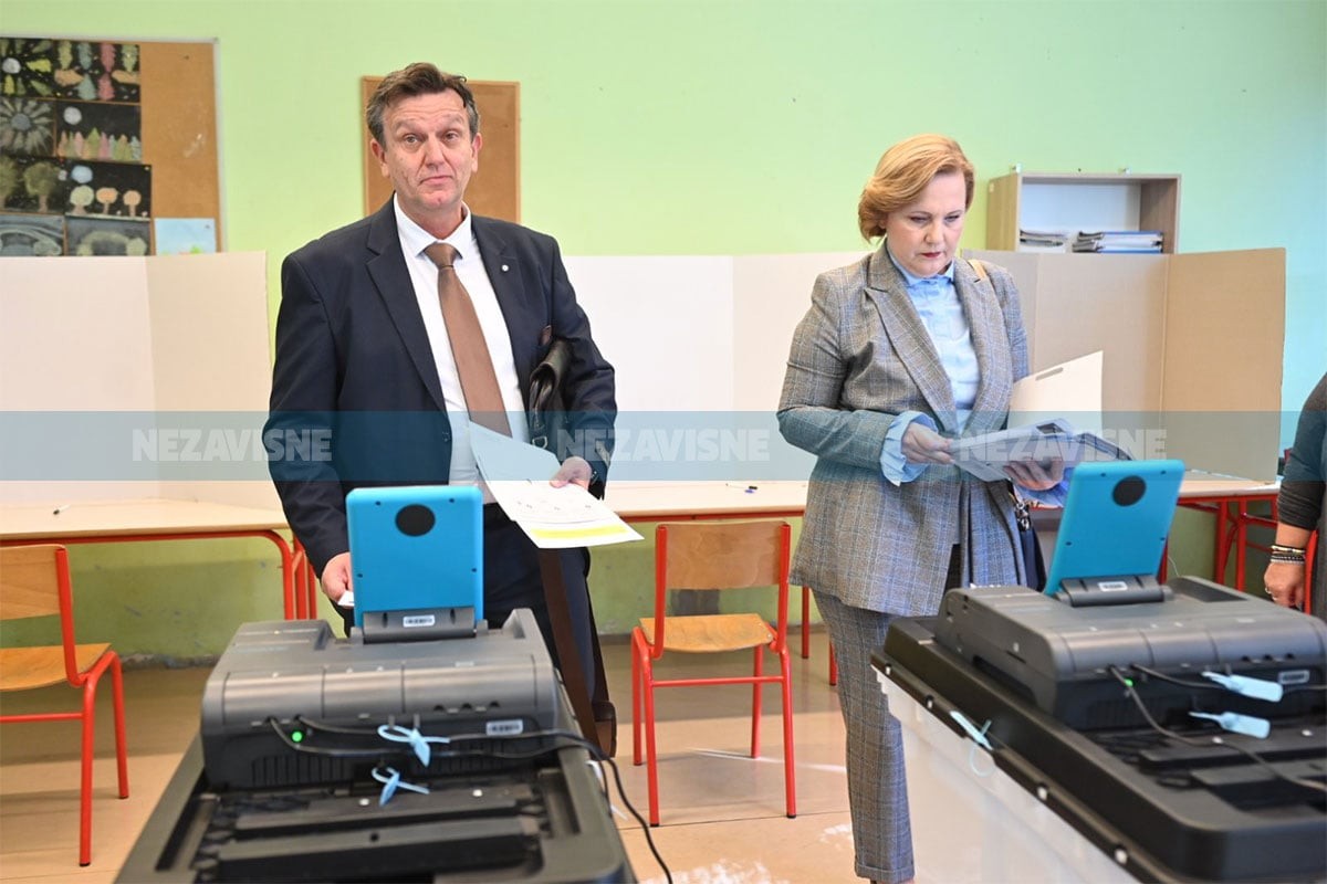 Branko Blanuša glasao u Banjaluci