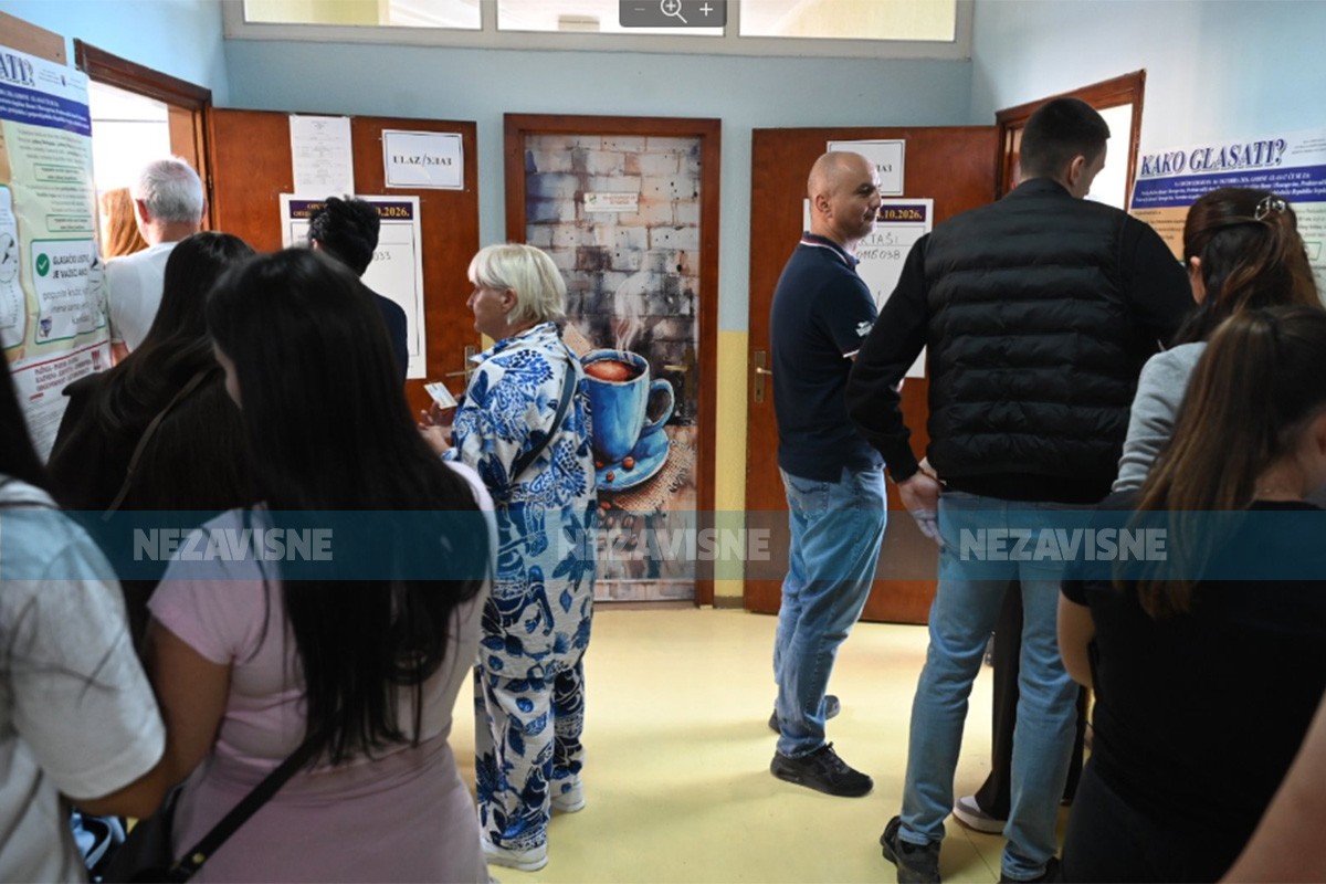 Objavljeni podaci o izlaznosti: Do 11 sati glasalo 11,94 odsto građana BiH