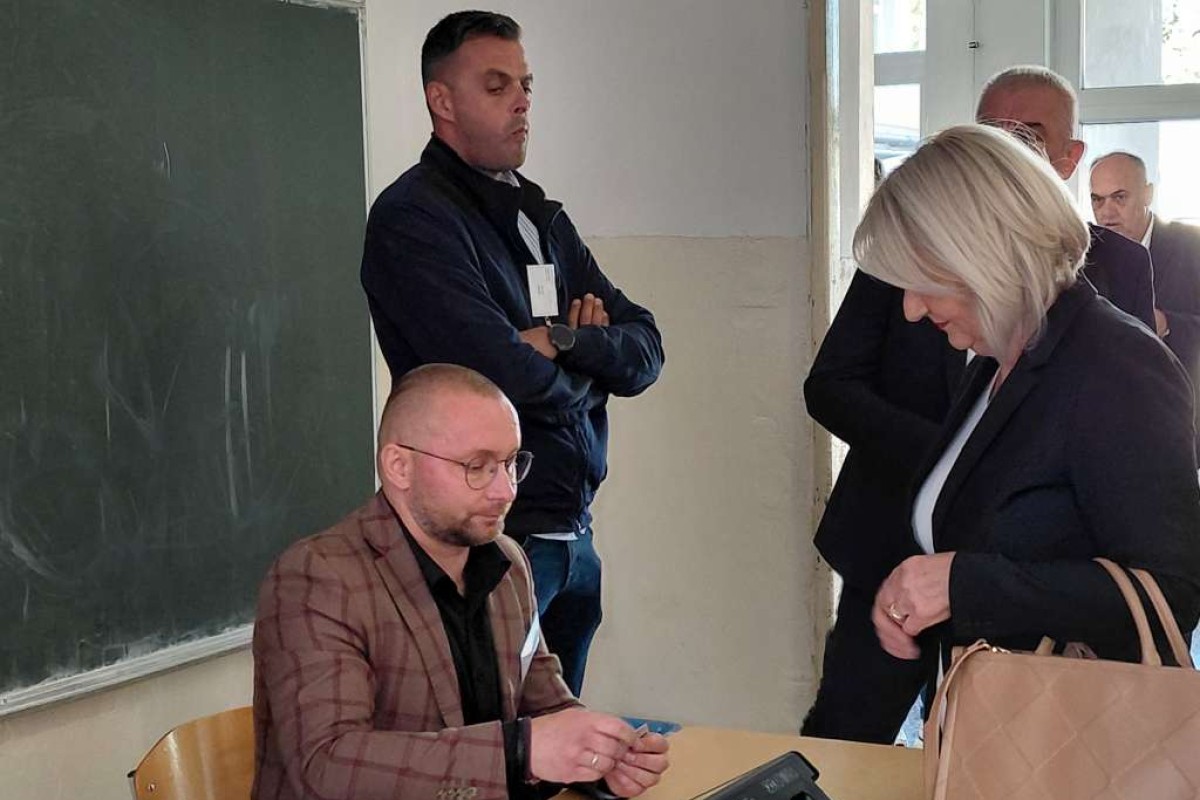 Borjana Krišto glasala u Livnu