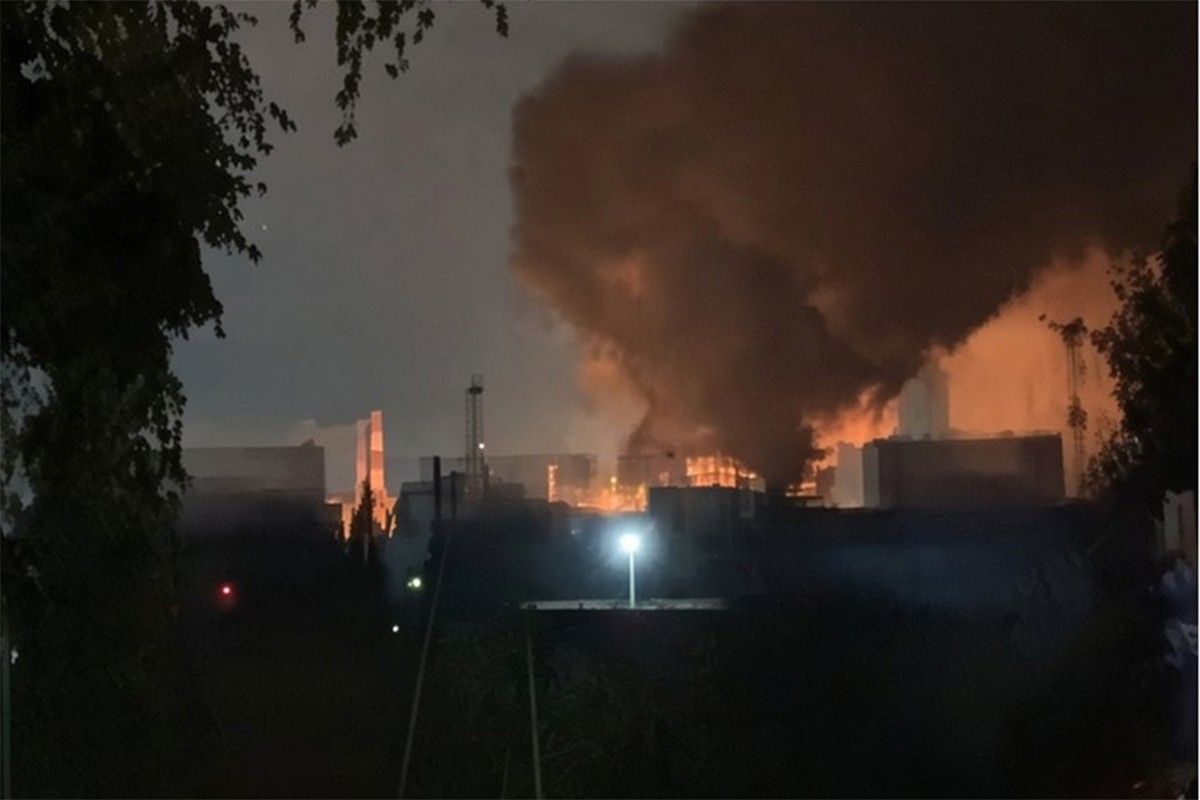Masovni napad dronovima na Moskovsku oblast (VIDEO)
