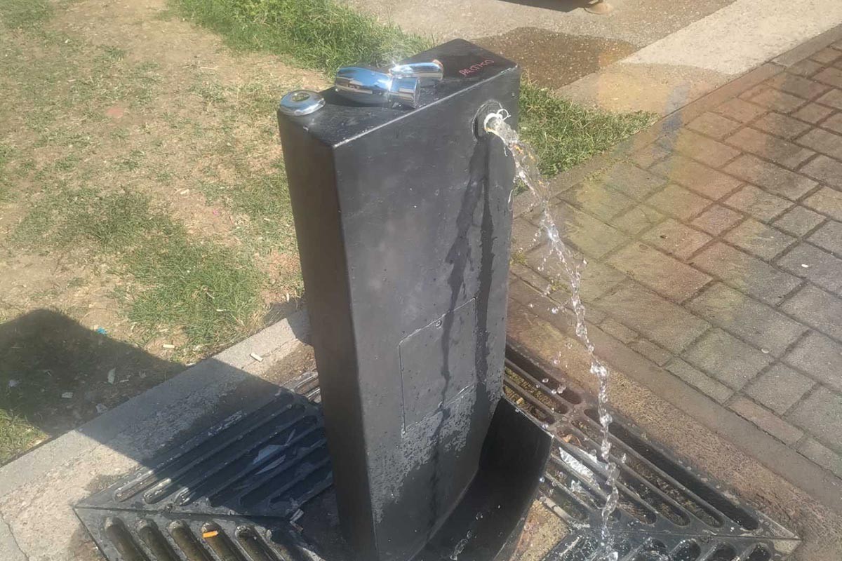 Česma u centru Banjaluke na meti vandala: Grad poslao jasnu poruku