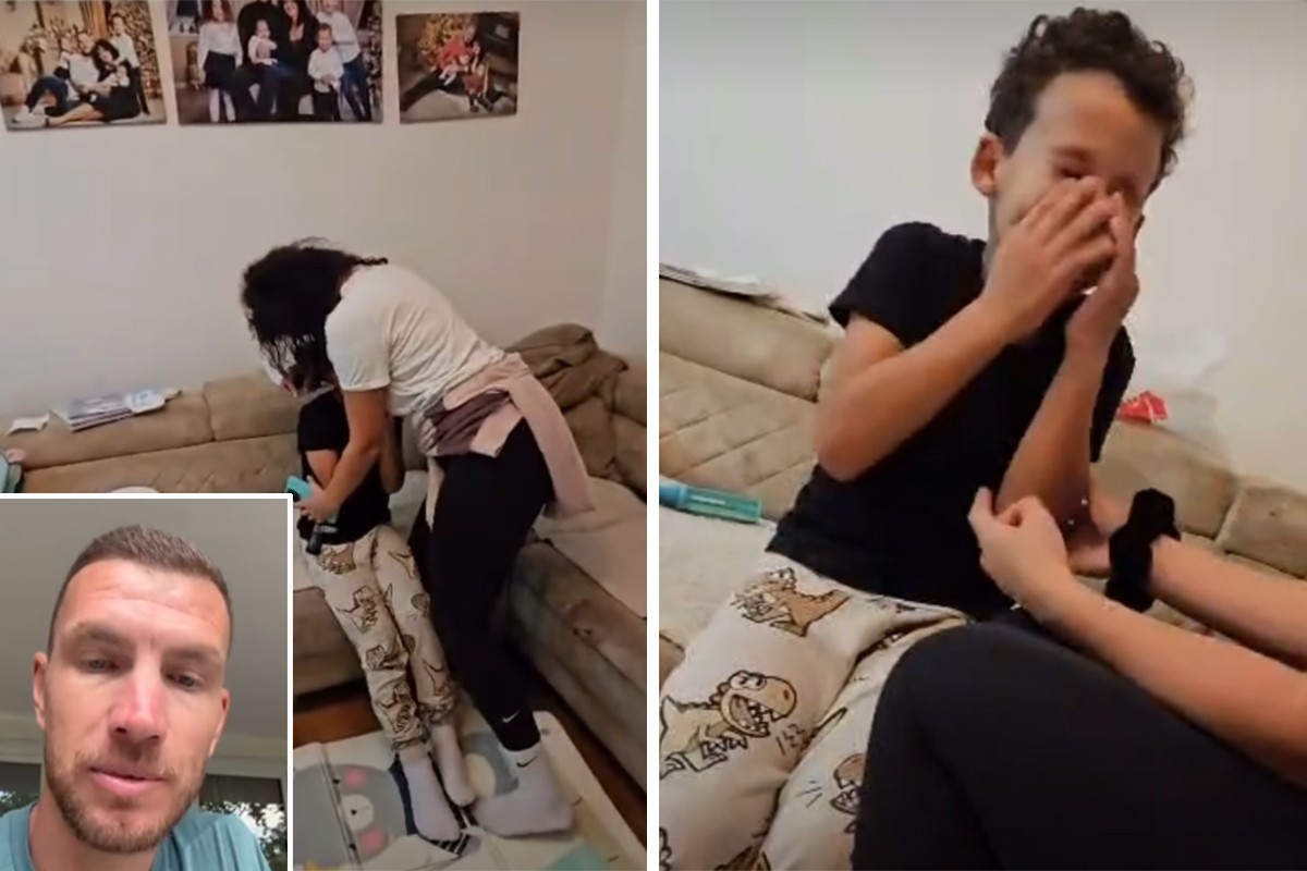 Uroš (7) iz Banjaluke nacrtao Džeku kako se krsti, fudbaler mu se javio (VIDEO)