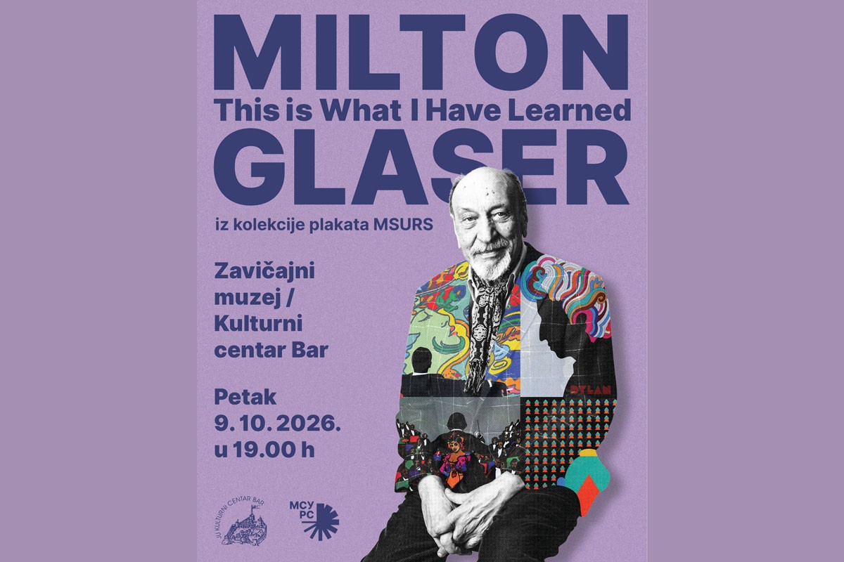 Bar domaćin izložbe radova legendarnog dizajnera Miltona Glejzera