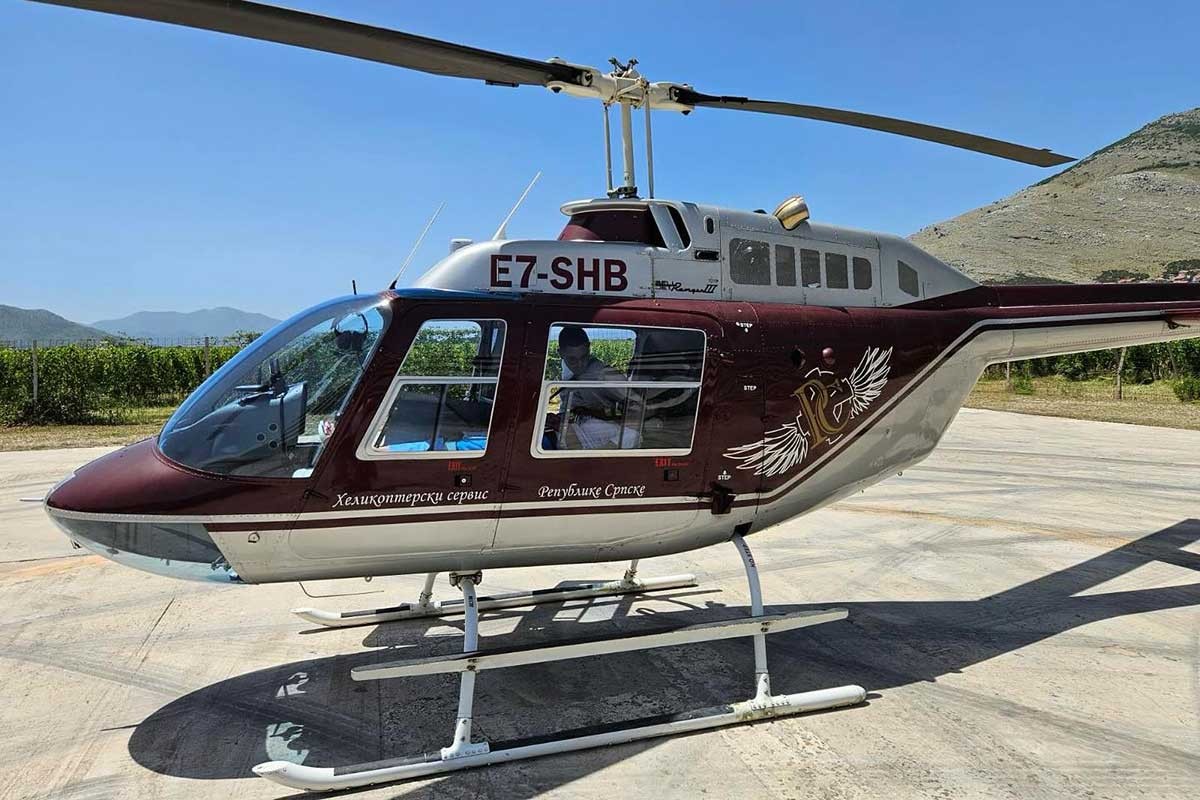 Dvanaestogodišnje dijete helikopterom prevezeno iz Banjaluke u Beograd