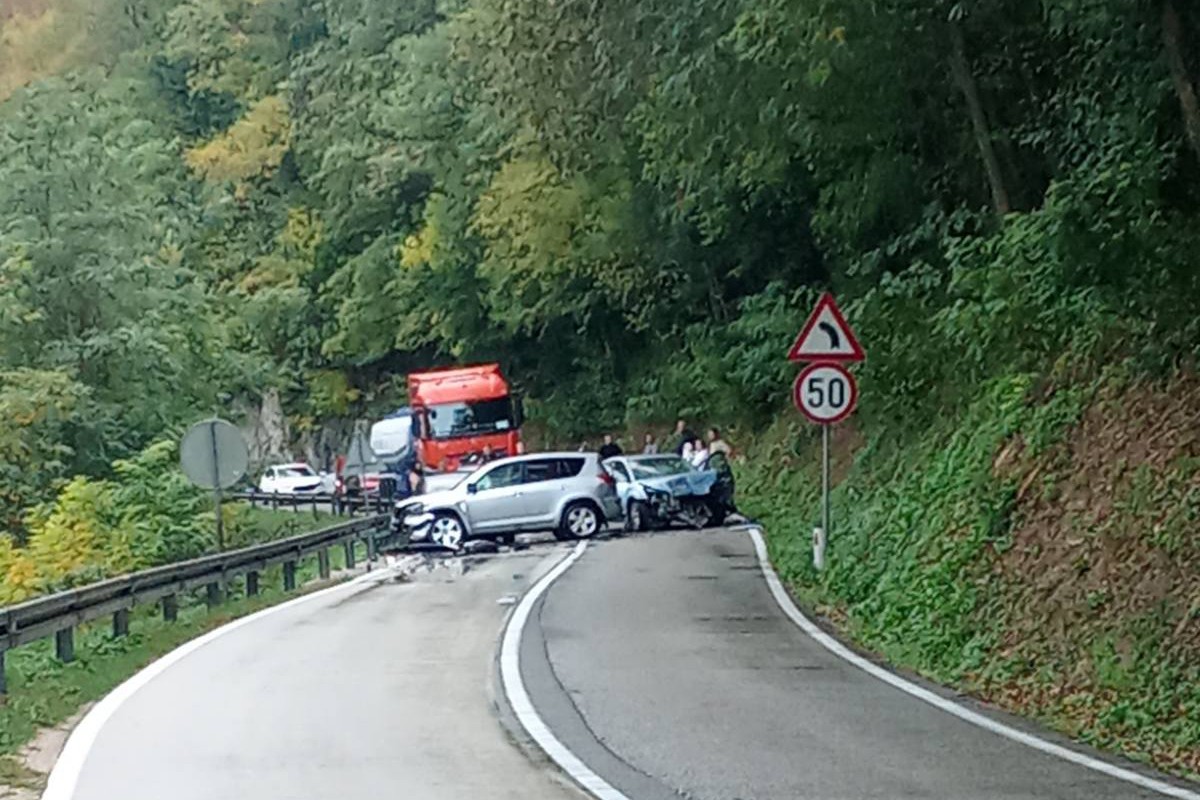 Sudar kod HE "Bočac": Magistrala blokirana