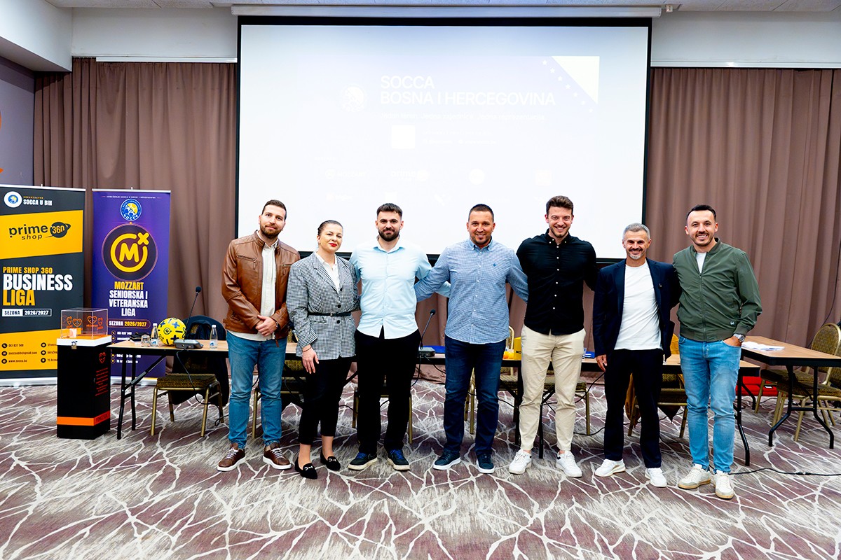 Uz podršku Mozzarta: Počinje Socca liga u BiH!