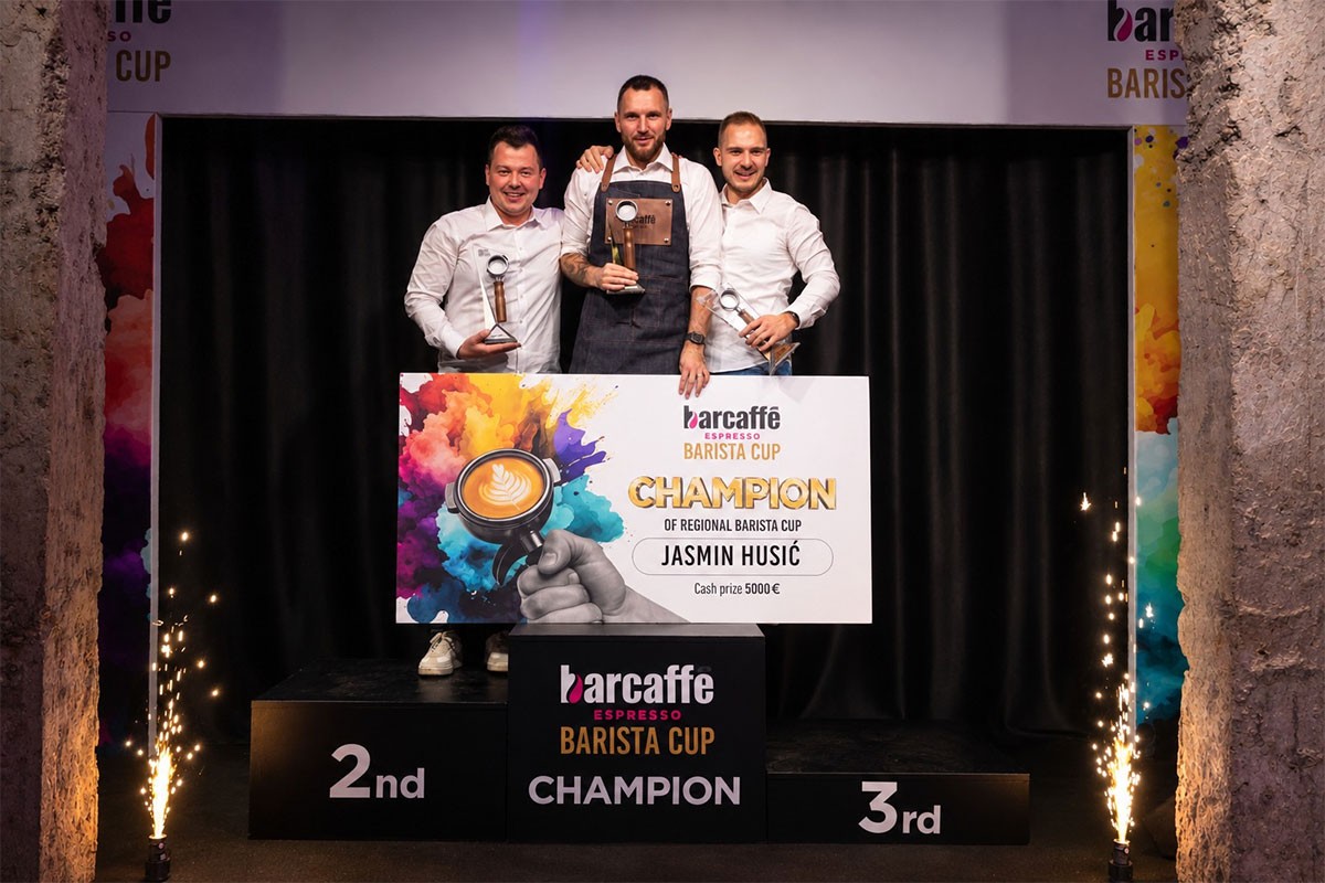 Barcaffè Barista Cup: Jasmin Husić najbolji je barista regije