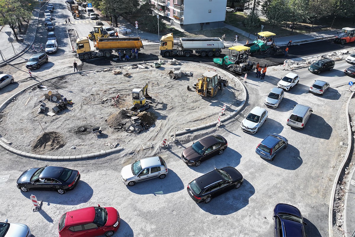 Novi rok za završetak radova na kružnom toku kod "Audi servisa" u Banjaluci