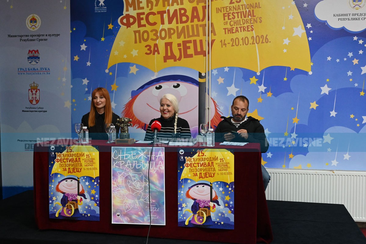 "Snježna kraljica" otvara praznik pozorišta za djecu u Banjaluci