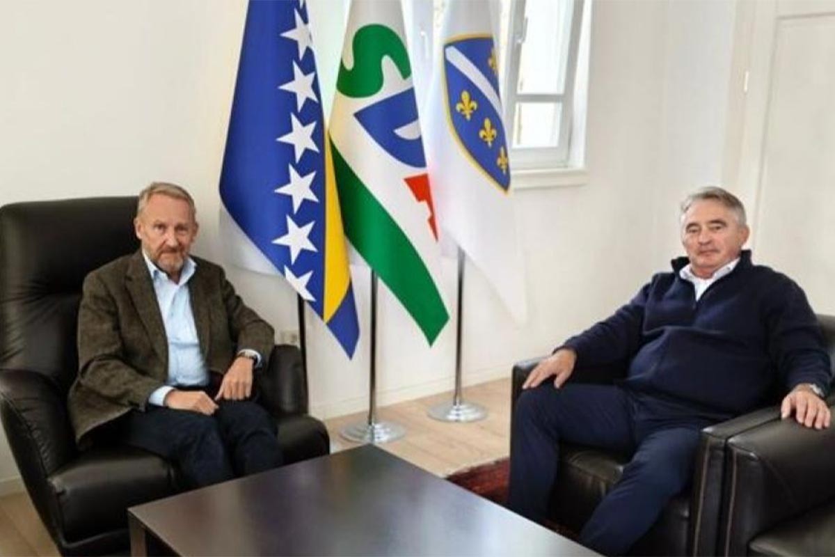 Sastali se Izetbegović i Komšić: Razgovarali o rezultatima izbora