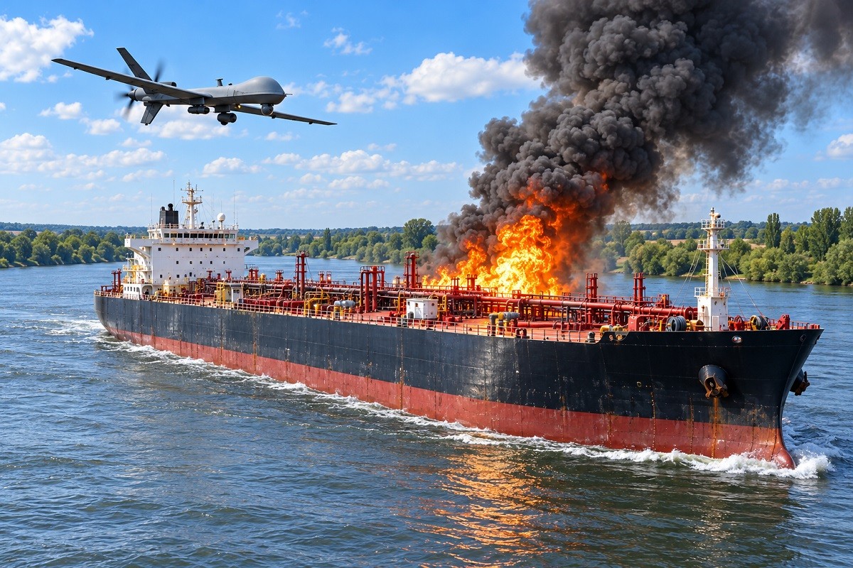 Dron pogodio tanker u rumunskim vodama