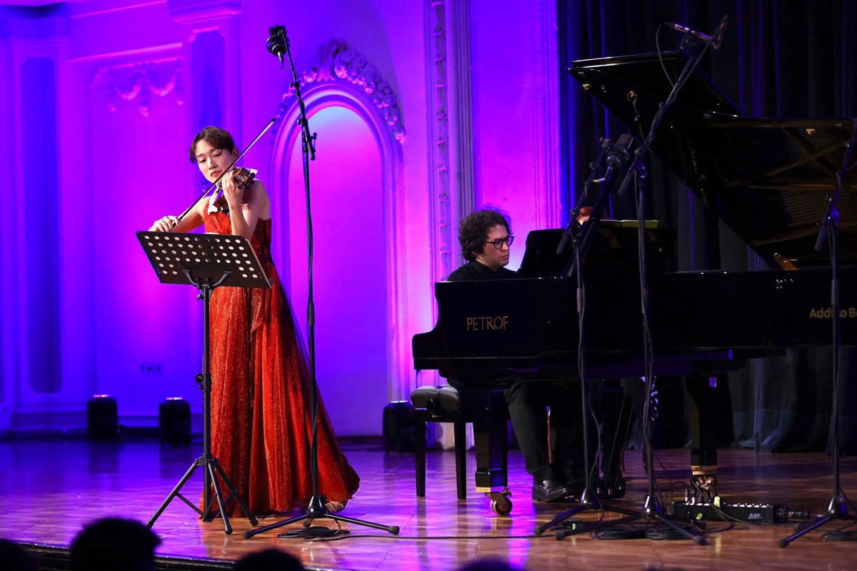 Fumika Mohri i Araš Rokni oduševili publiku na "Jesenjoj sonati"