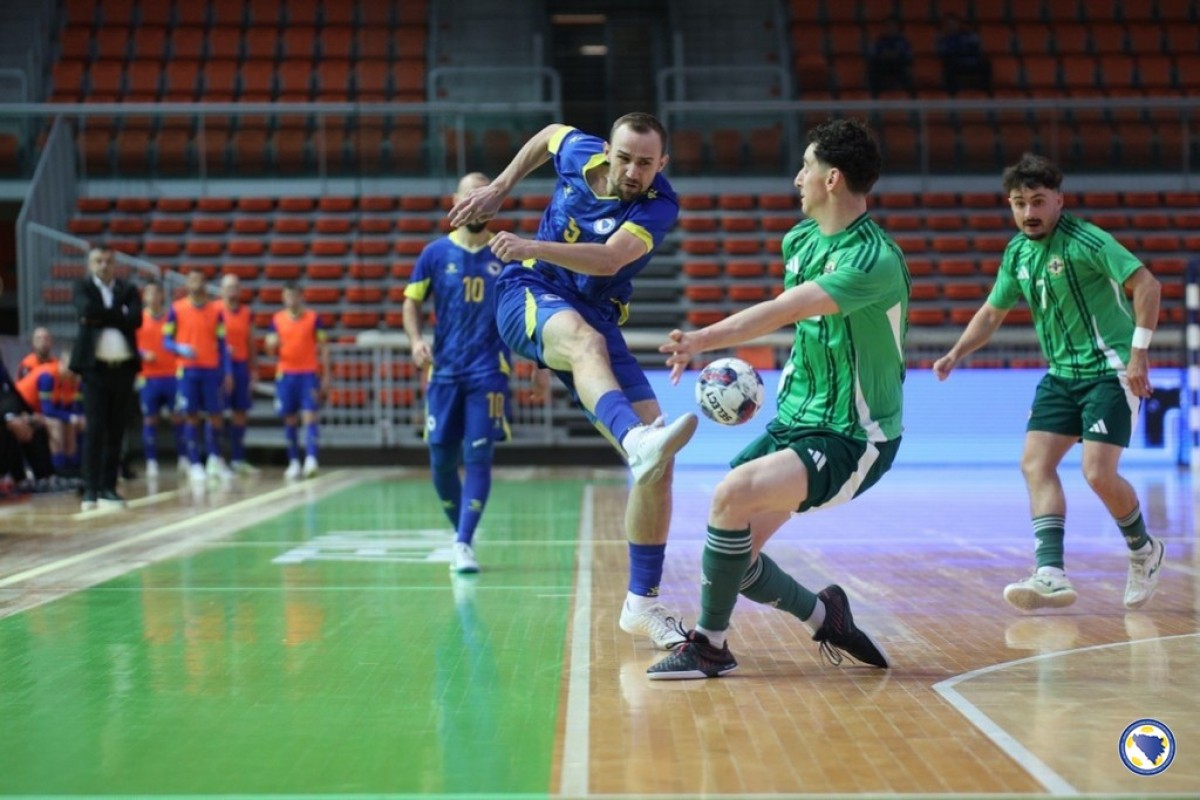 Futsal "zmajevi" razmontirali Sjevernu Irsku: 17 golova u mreži rivala
