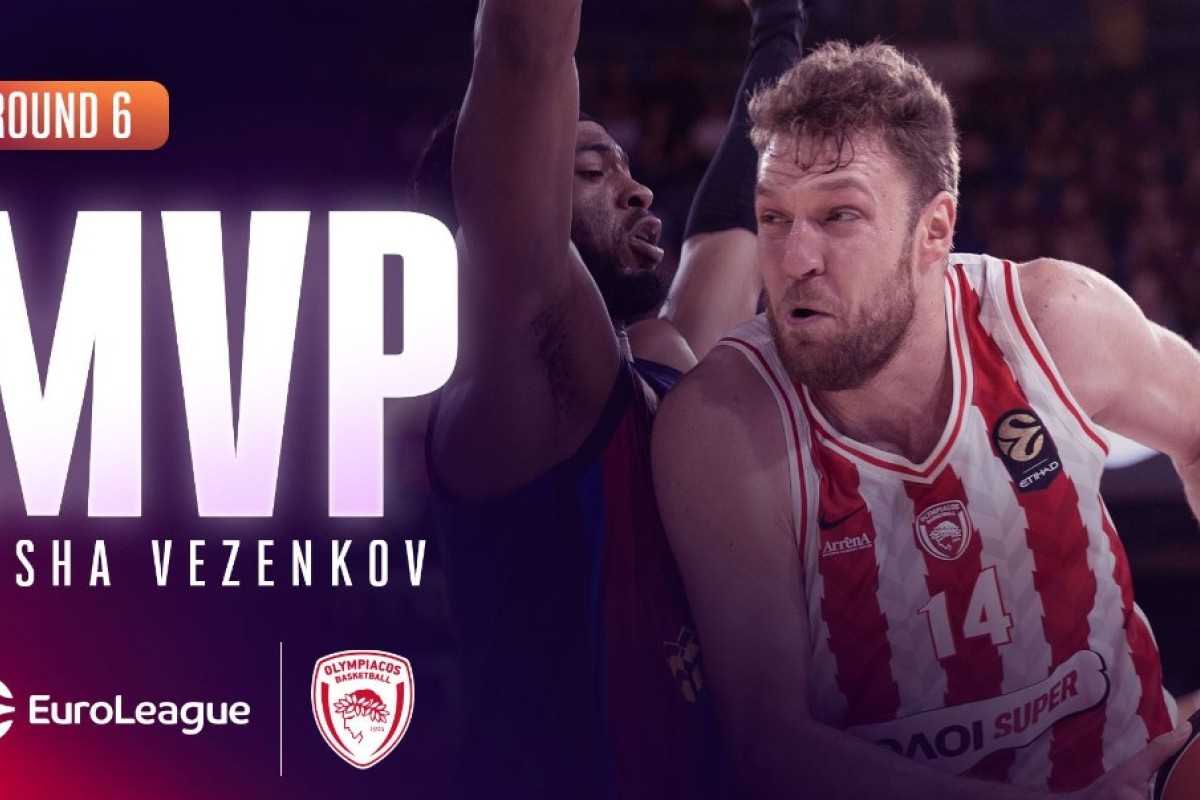Vezenkov MVP šestog kola Evrolige, Moneke odmah iza njega