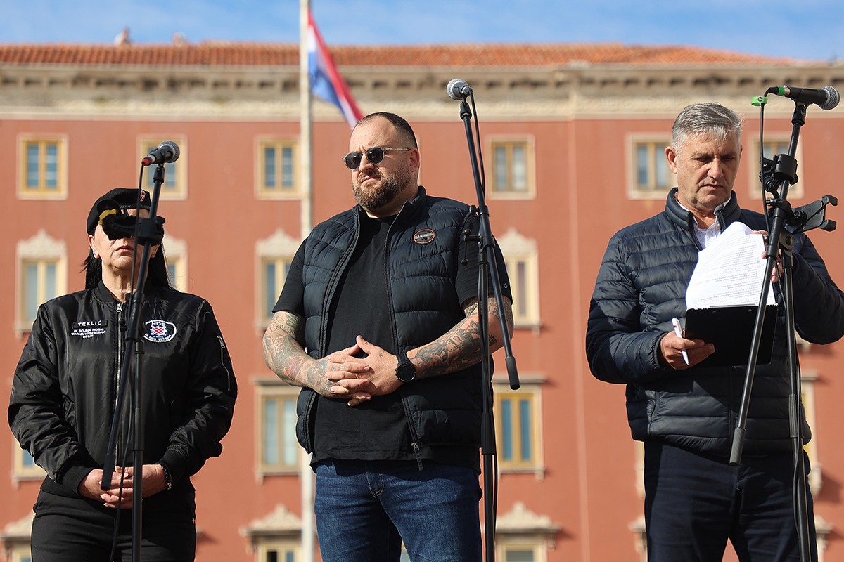 Uhapšen Stipe Lekić, jedan od predvodnika nacističkog kortea u Splitu