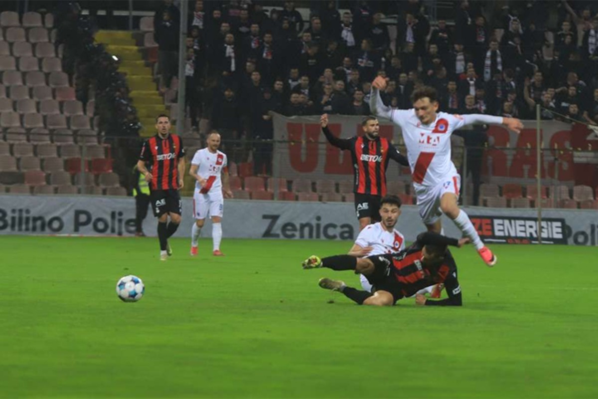 Zrinjski slavio u Zenici, Čelik imao igrača manje od 37. minute