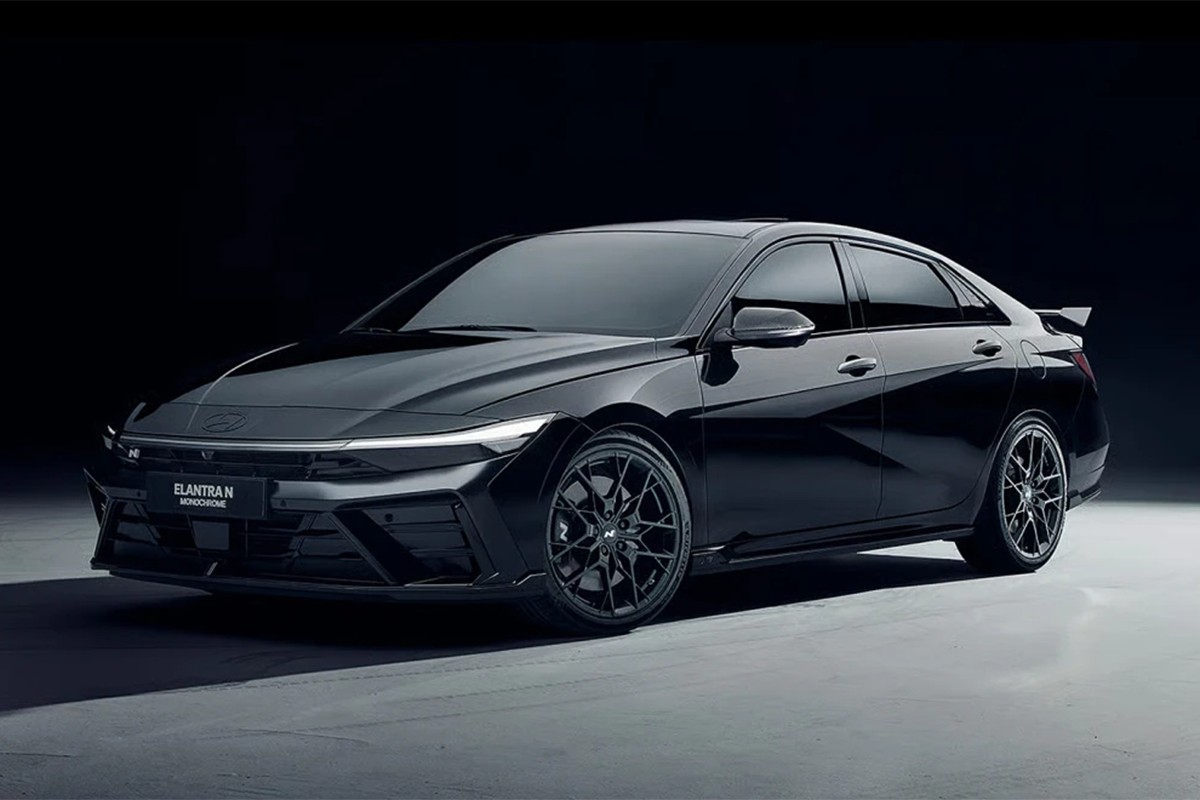 Hyundai predstavio Elantru N Monochrome: Sportski automobil diskretnijeg izgleda