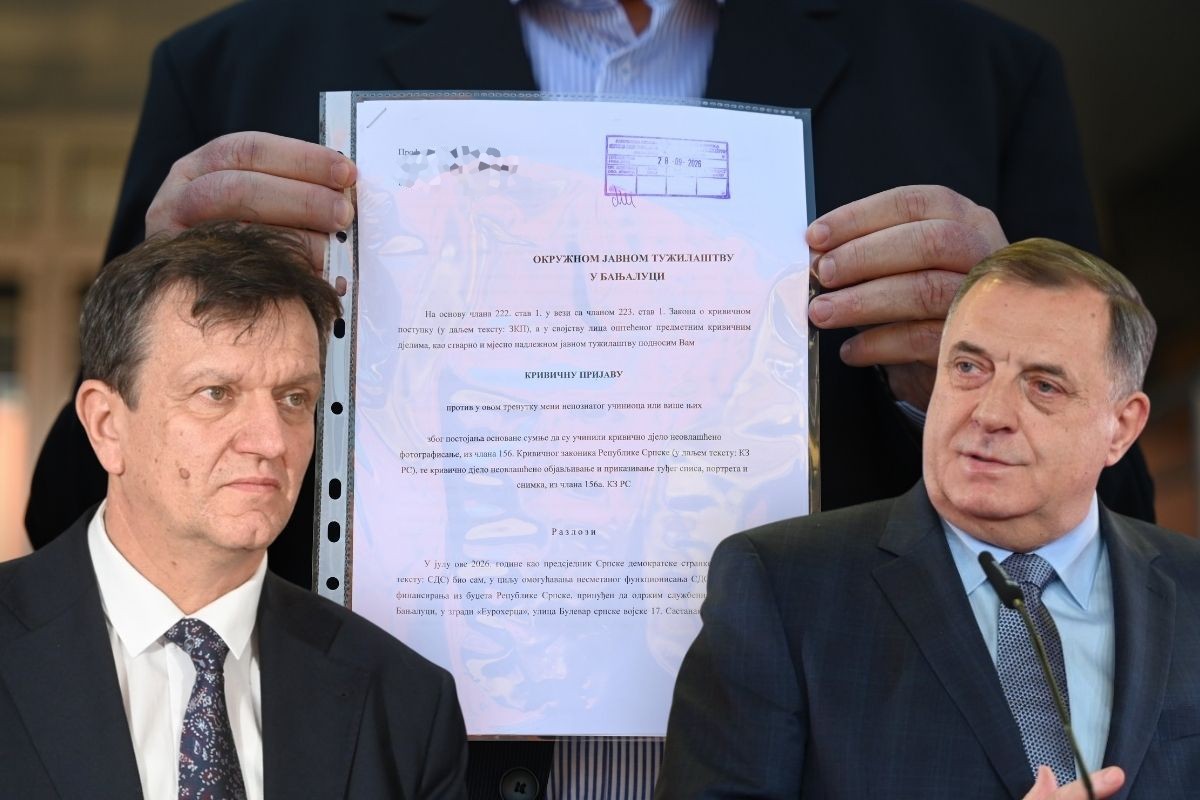 Tužilaštvo se oglasilo o predmetu "Snimak" nakon sastanka Blanuše i Dodika