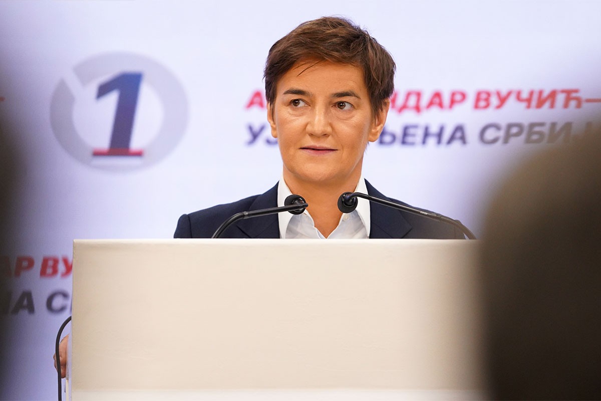 Ana Brnabić: Bićemo žestoka opozicija