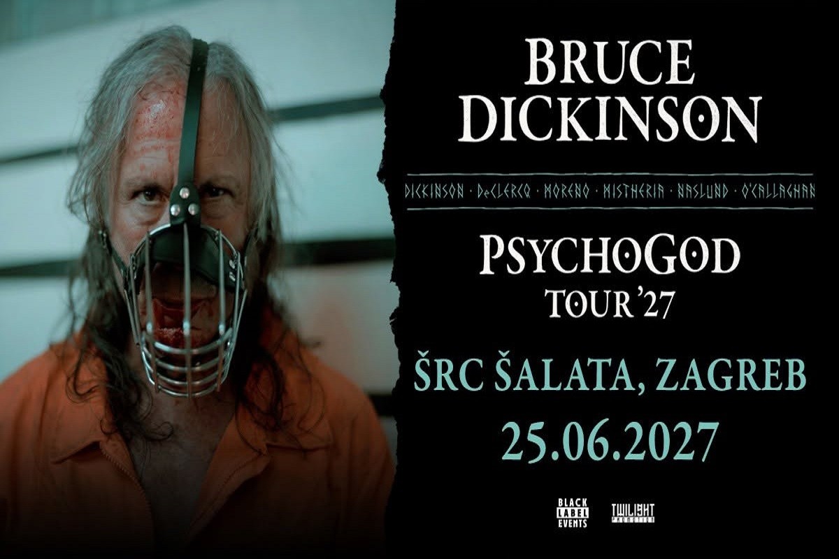 Dolazi Brus Dikinson, glas Iron Maidena pred Zagrebom