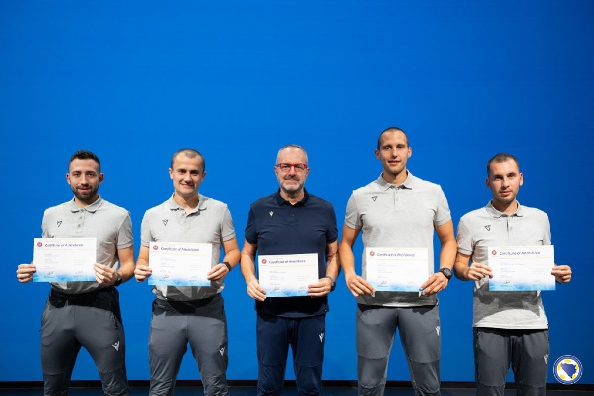 Nihad Ljajić i Dejan Stjepanović uspješno završili UEFA CORE program