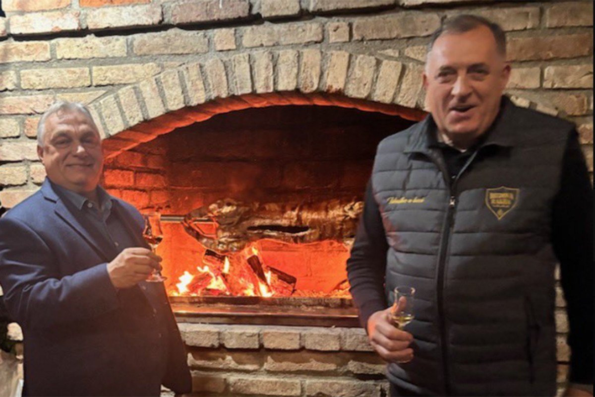Dodik ugostio Orbana (FOTO)